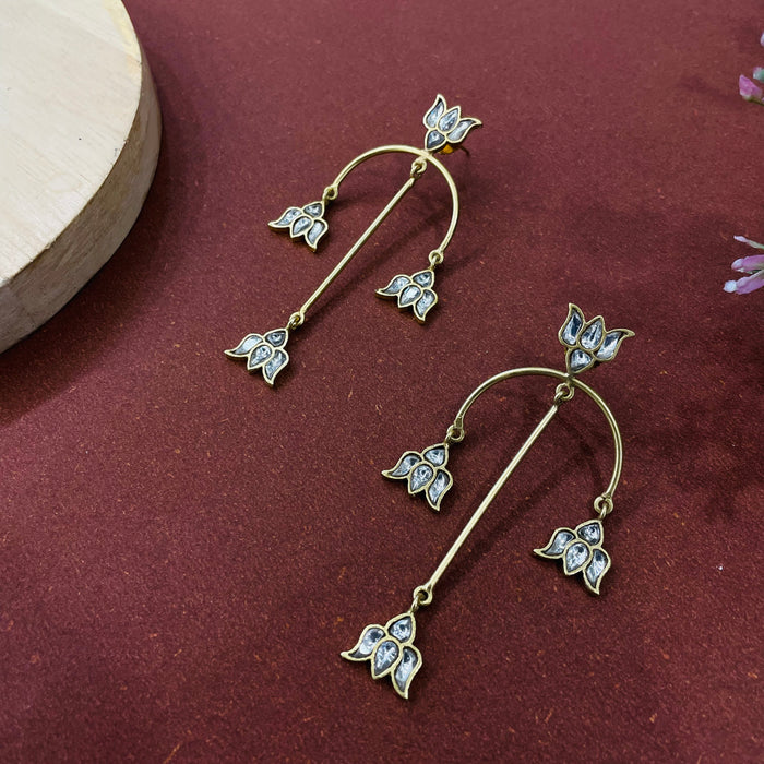 Nayaab Mehr Lotus Earrings