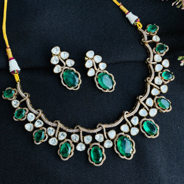 Nayaab Roohi  Polki Neckpiece
