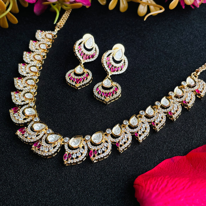 Nayaab tanvi polki neckpiece