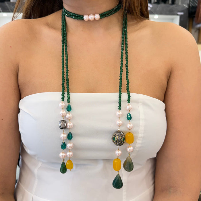 Nayaab Vanessa pearl long mala