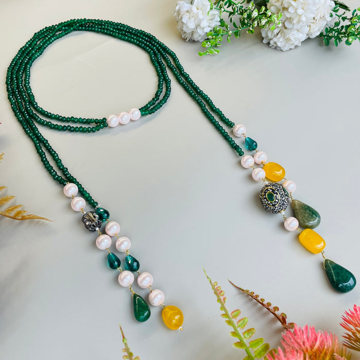 Nayaab Vanessa pearl long mala