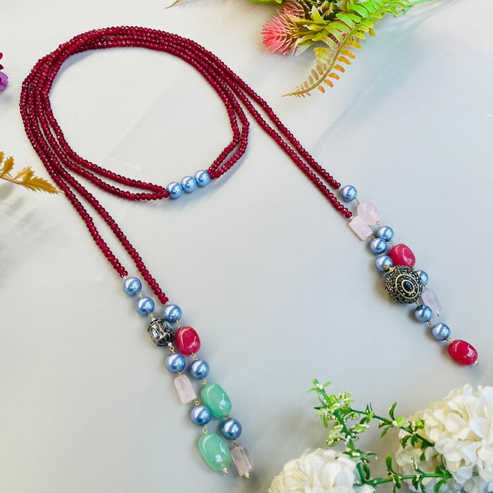 Nayaab Vanessa pearl long mala