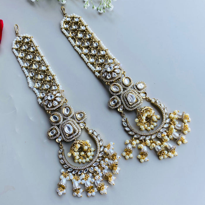 Nayaab Zoya Chandbali with kaanchain