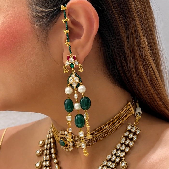 Nayab Amrita Jadau earrings