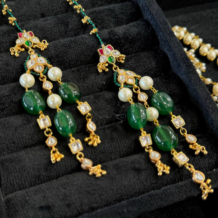Nayab Amrita Jadau earrings