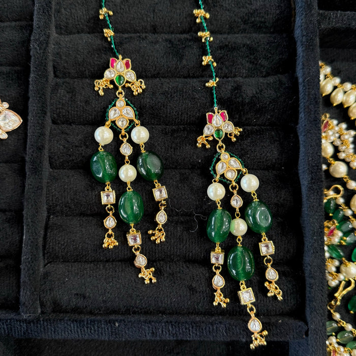 Nayab Amrita Jadau earrings