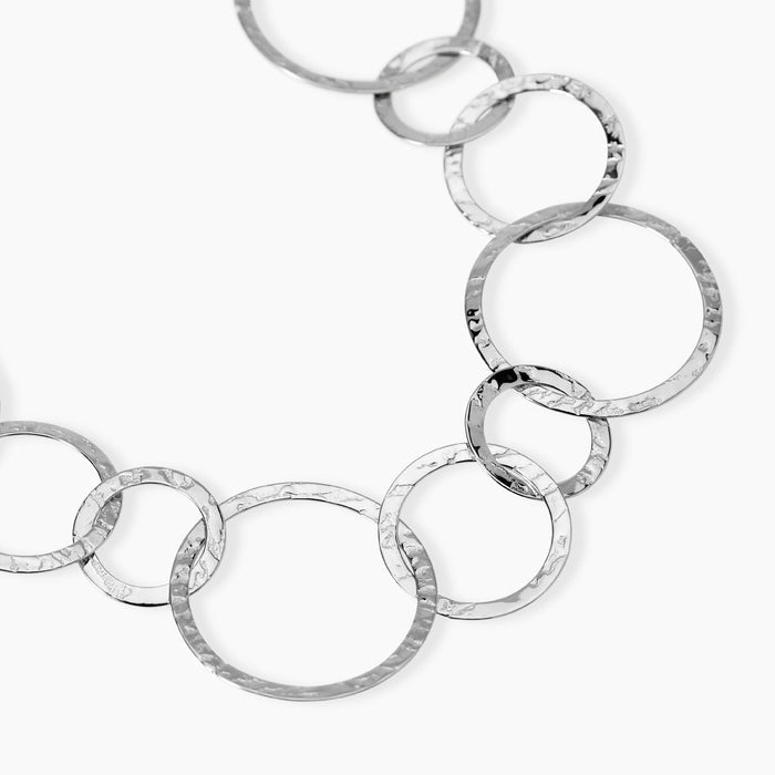 Collana con maglie rotonde