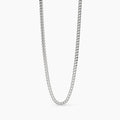Collana con catena franco in acciaio
