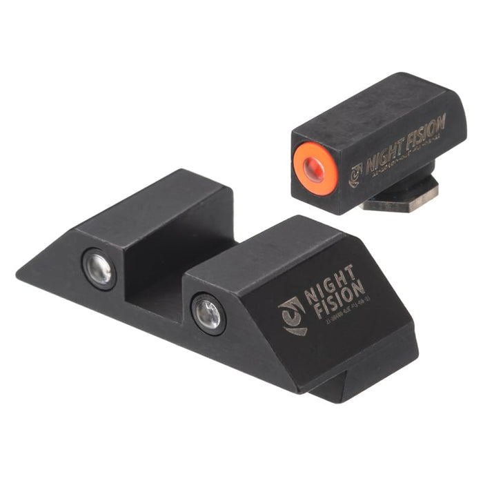 Night Fision Night Sight Set Glock 20/21/40 Orange Front Black Nitride