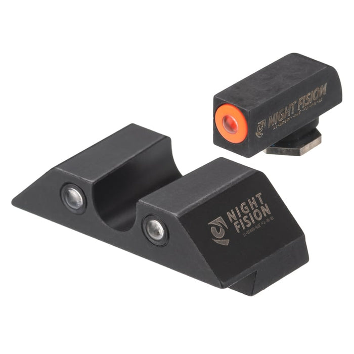 Night Fision Night Sight Set Glock 20/21/40 Orange Front Black Nitride