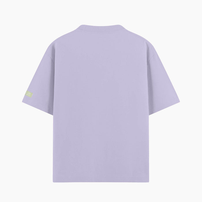 T-shirt oversize con scritta divertente "Too pretty to work"