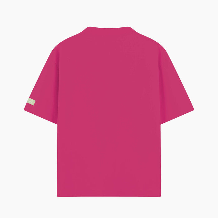 T-shirt oversize con scritta "Sister by heart"