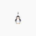 Ciondolo a forma di pinguino