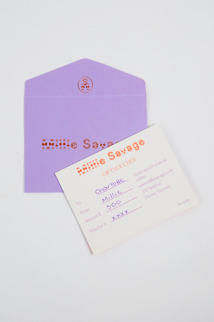 Physical Gift Voucher