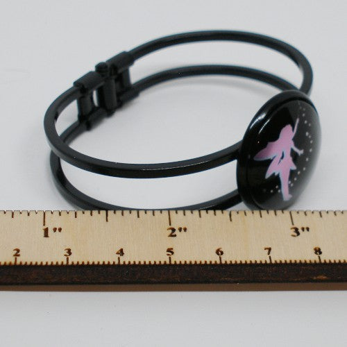 Pink Fairy Bangle Bracelet
