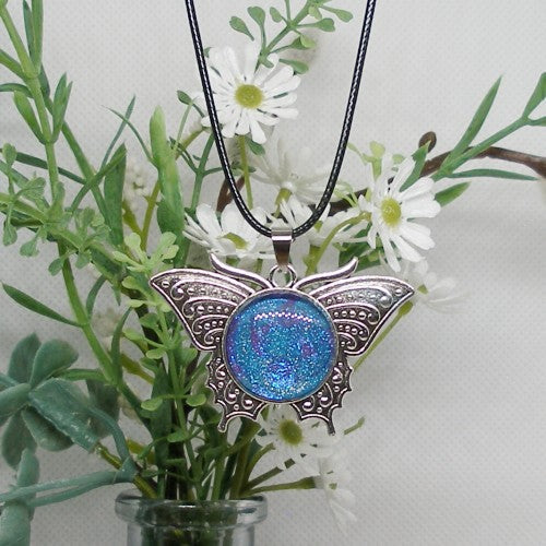 Polish Butterfly Pendant Necklace