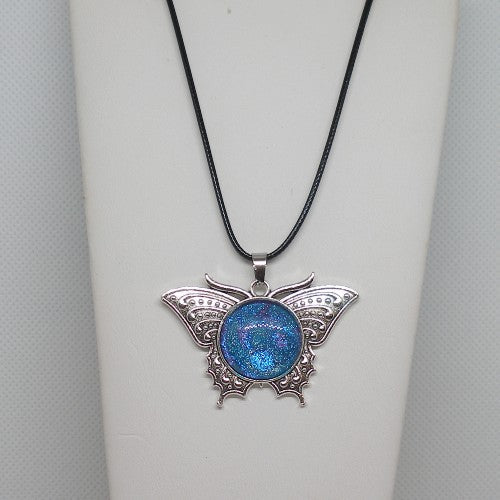 Polish Butterfly Pendant Necklace