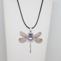 Polish Dragonfly Pendant Necklace