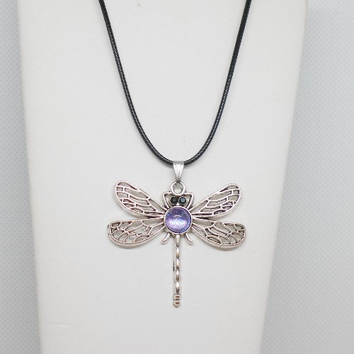 Polish Dragonfly Pendant Necklace