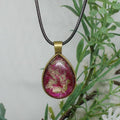 Polish Drop Pendant Necklace