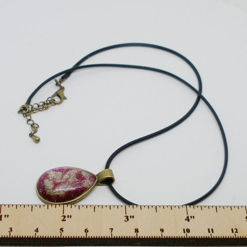 Polish Drop Pendant Necklace