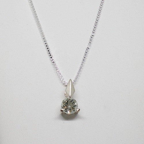 Prasiolite Pendant Necklace
