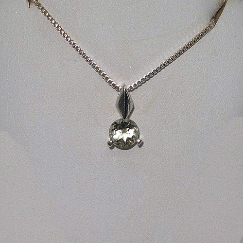 Prasiolite Pendant Necklace