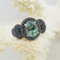 Prasiolite Statement Ring