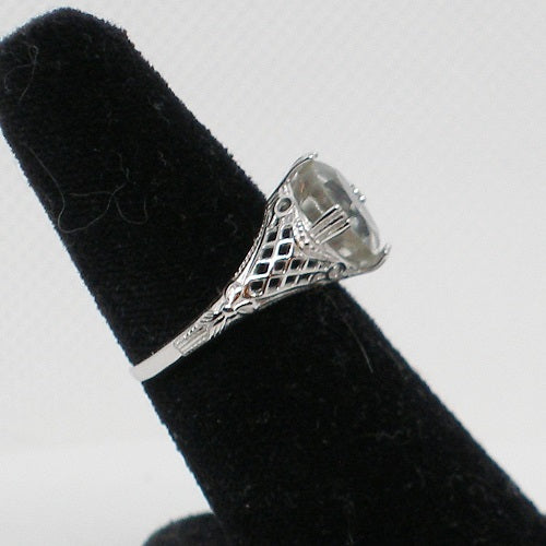 Quartz Solitaire Ring