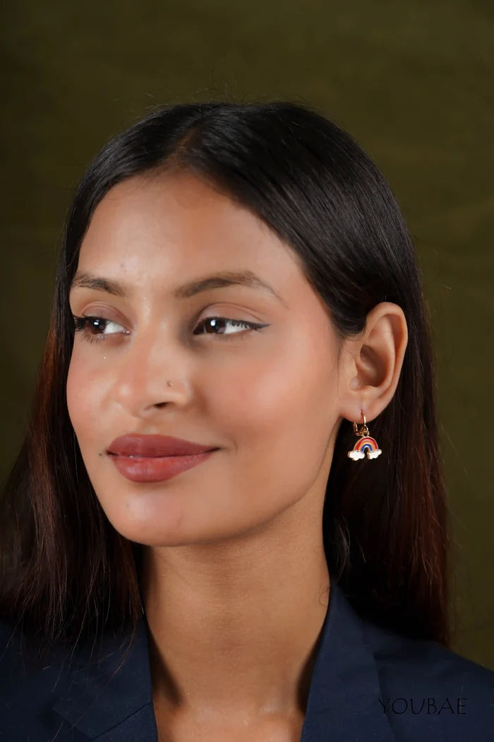 Rainbow On The Cloud Earrings