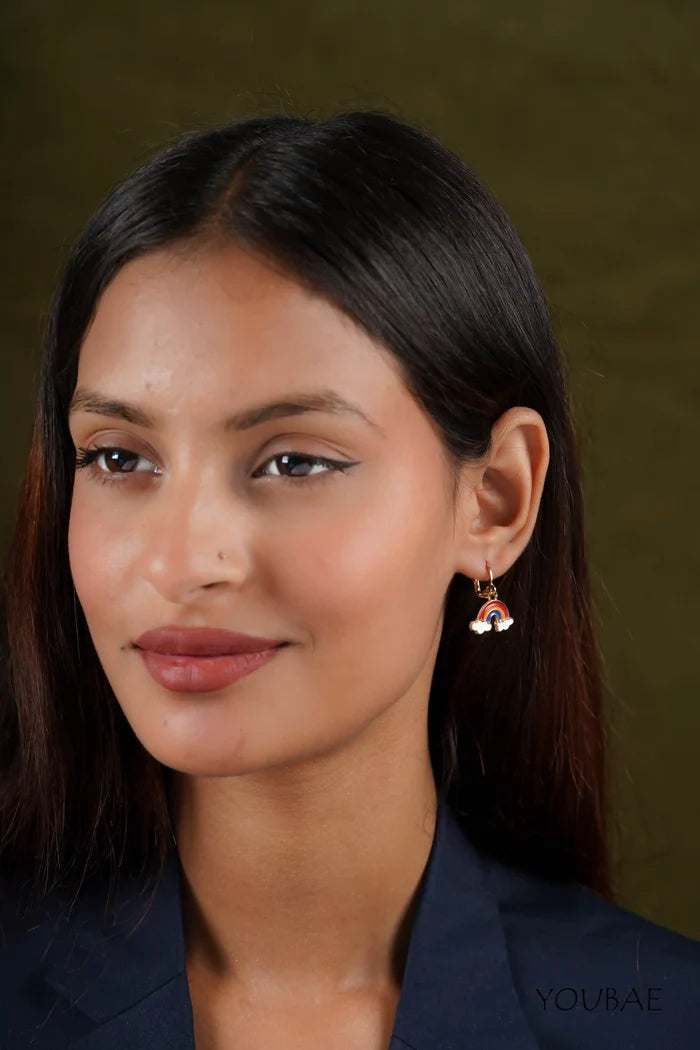 Rainbow On The Cloud Earrings