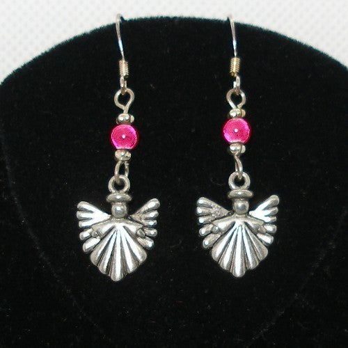 Red Angel Earrings
