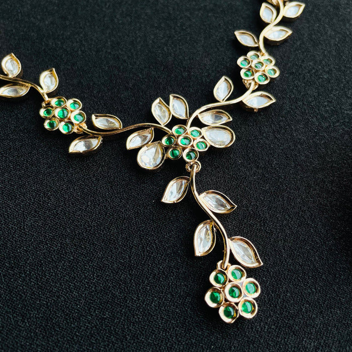 Nayaab ananya Polki Neckpiece