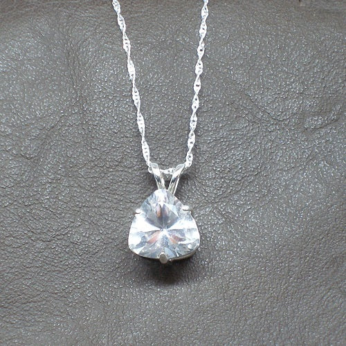 Rock Crystal Pendant Necklace