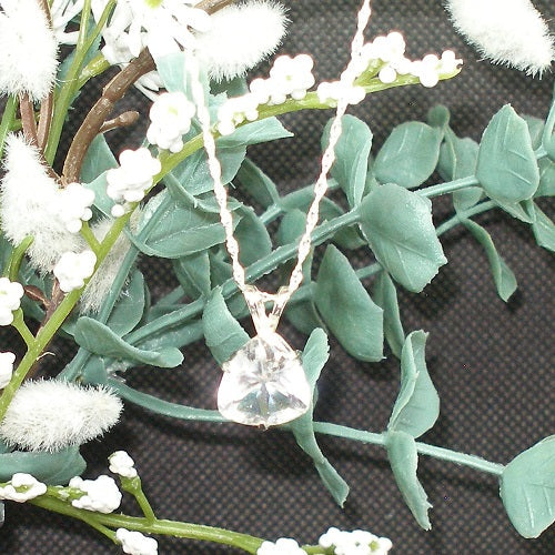 Rock Crystal Pendant Necklace