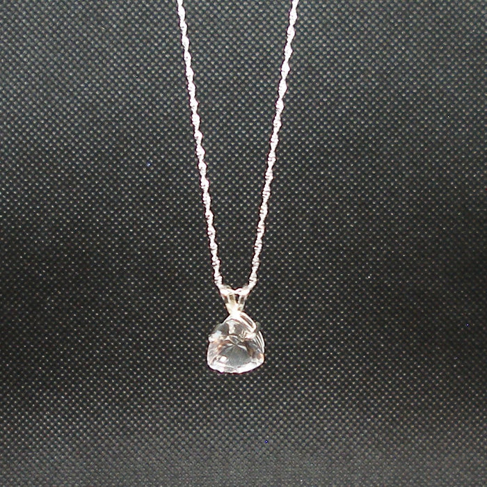 Rock Crystal Pendant Necklace