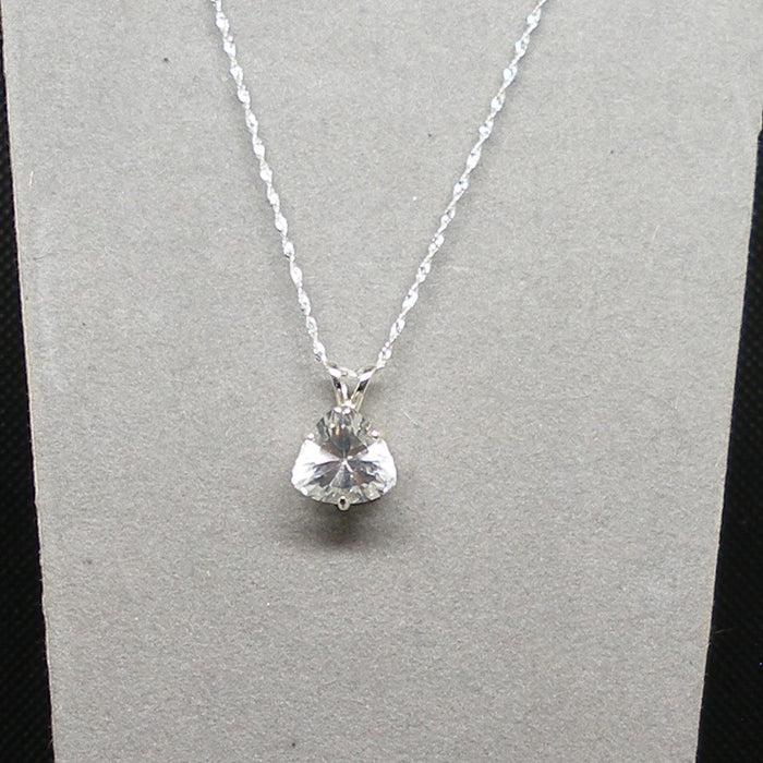 Rock Crystal Pendant Necklace