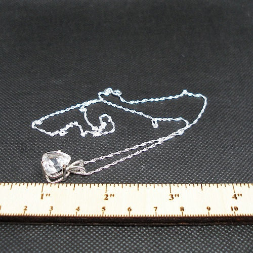 Rock Crystal Pendant Necklace