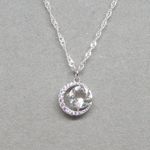 Rock Crystal Quartz Necklace