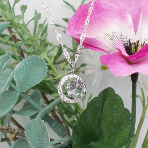 Rock Crystal Quartz Necklace