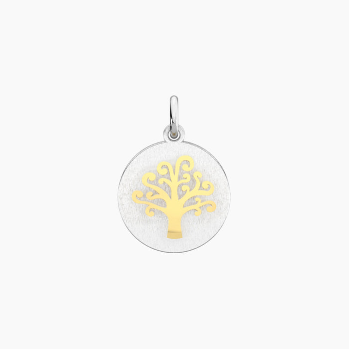 Ciondolo tondo con Albero della vita