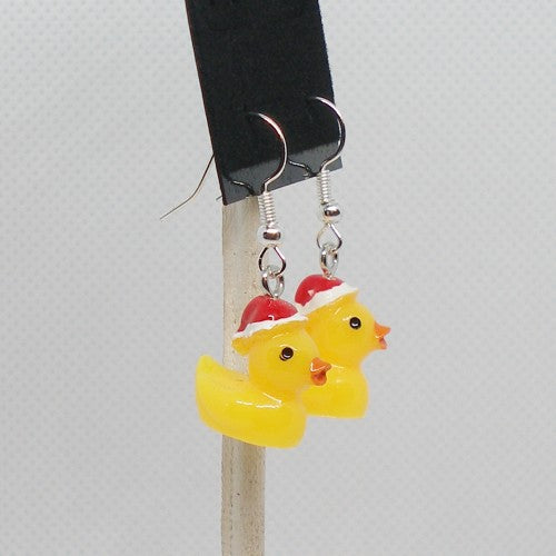 Rubber Ducky Drop Earrings