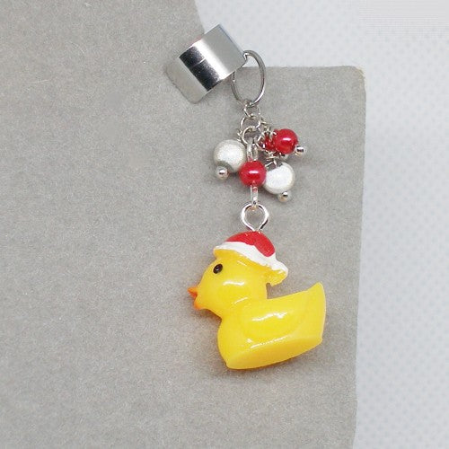 Rubber Ducky Ear Cuff