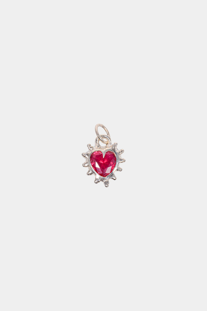 Ruby Heart Pendant