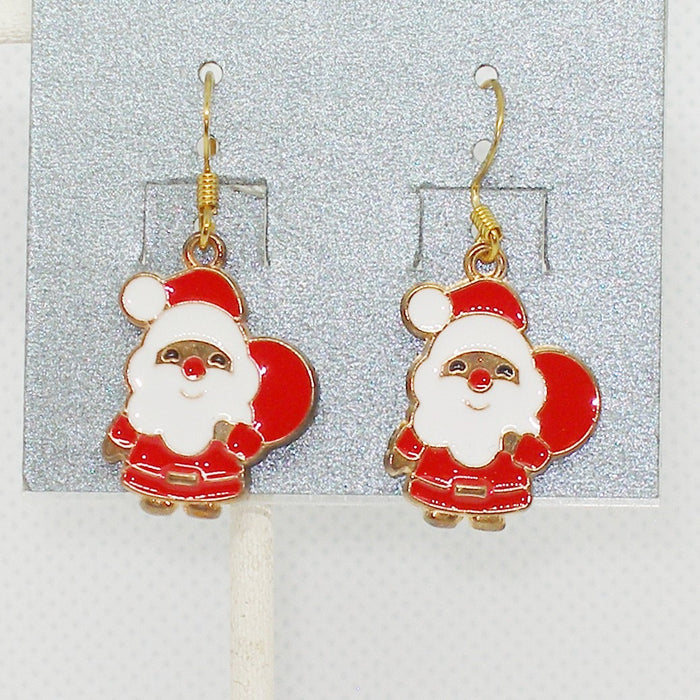 Santa Earrings