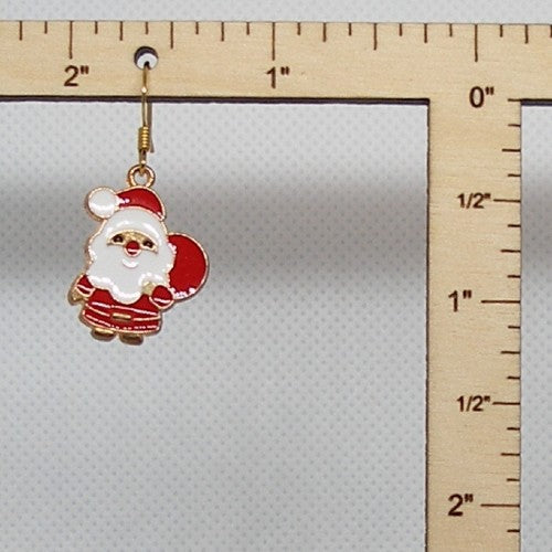 Santa Earrings