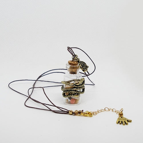 Sea Snakes Jar Pendant Necklace