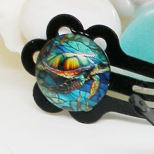 Sea Turtle Hair clips