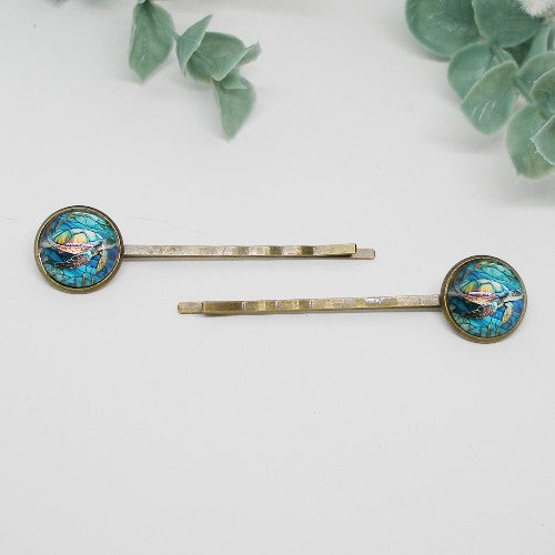 Sea Turtle Hair pins