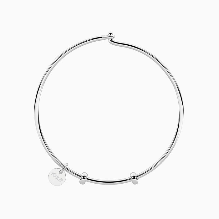 Bracciale rigido in acciaio taglia L